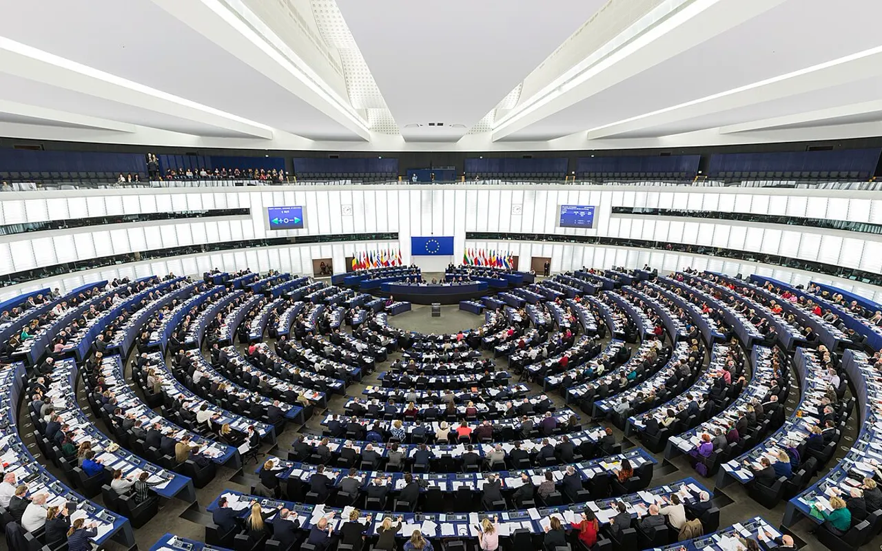 Hemiciclo del Parlamento Europeo en Estrasburgo